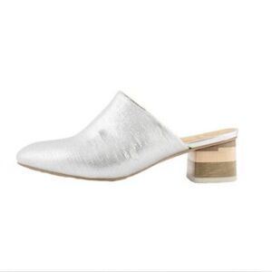 Coclico Navan Mules Ombra Silver Finish